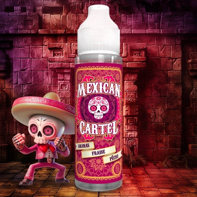 Ananas Fraise Pêche 50ML – Mexican Cartel