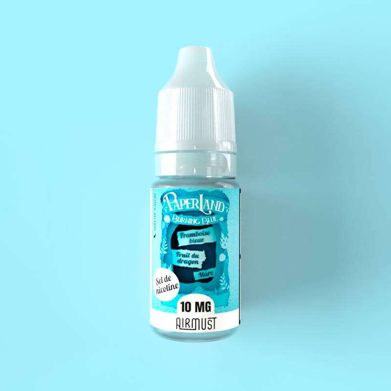 Burning Blue 10ml Nic Salt - 20mg