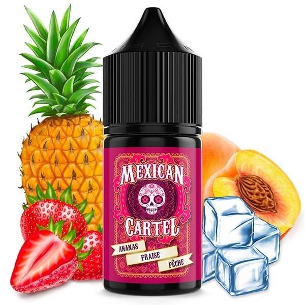 Concentré DIY Ananas Fraise Pêche 30 ml - Mexican Cartel