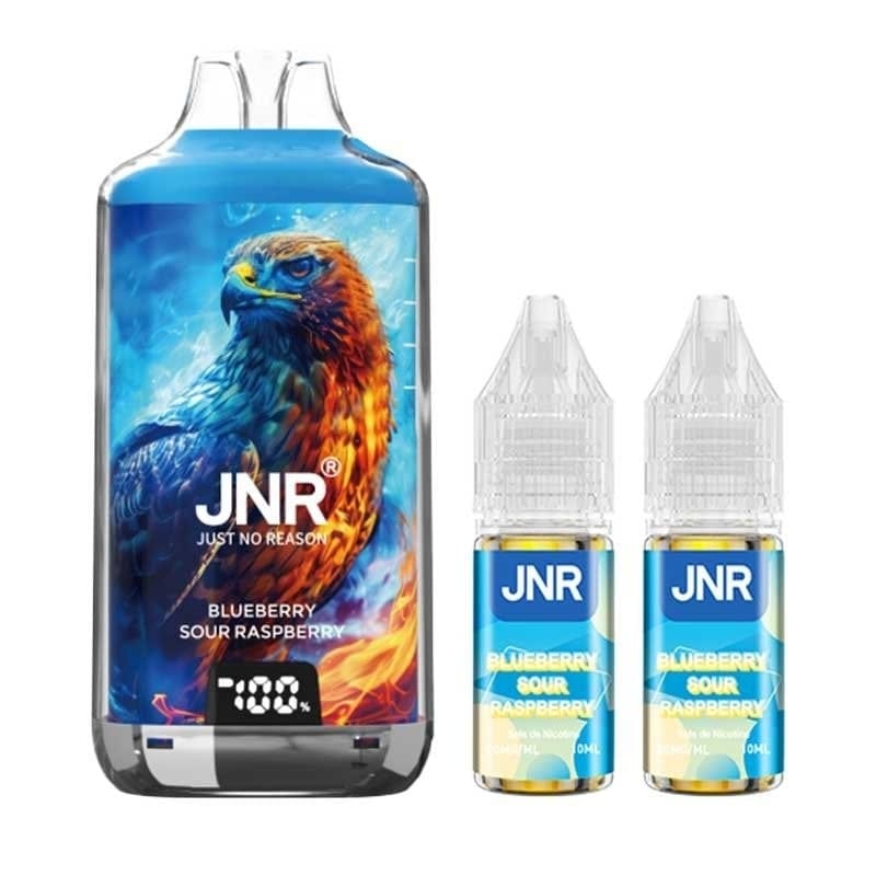Falcon-X 28000 Puffs 20mg - JNR Blueberry Sour Raspberry (Myrtille framboise)