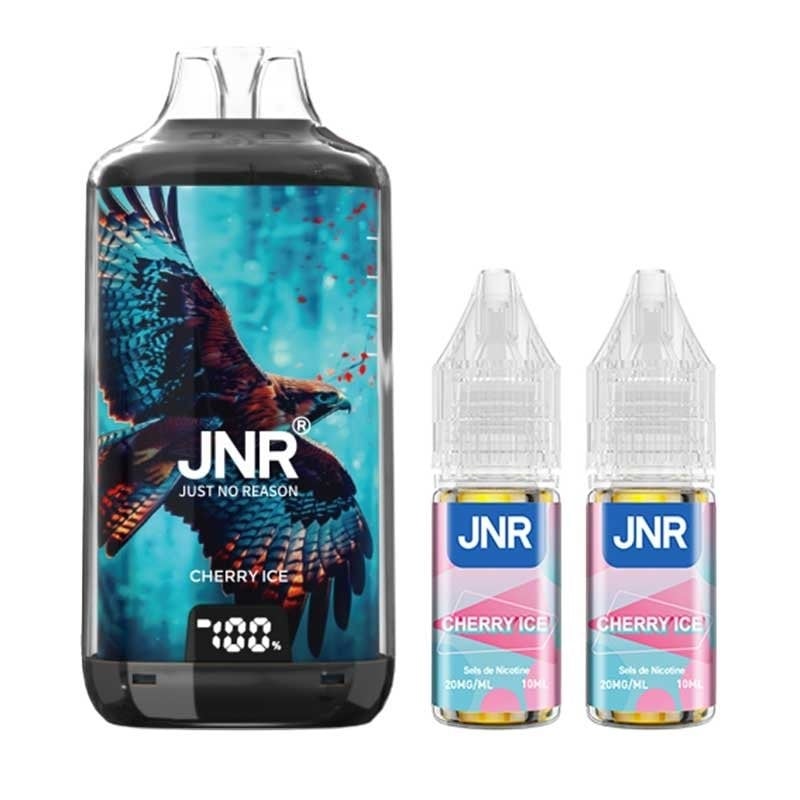 Falcon-X 28000 Puffs 20mg - JNR Cherry Ice (Cerise, frais)