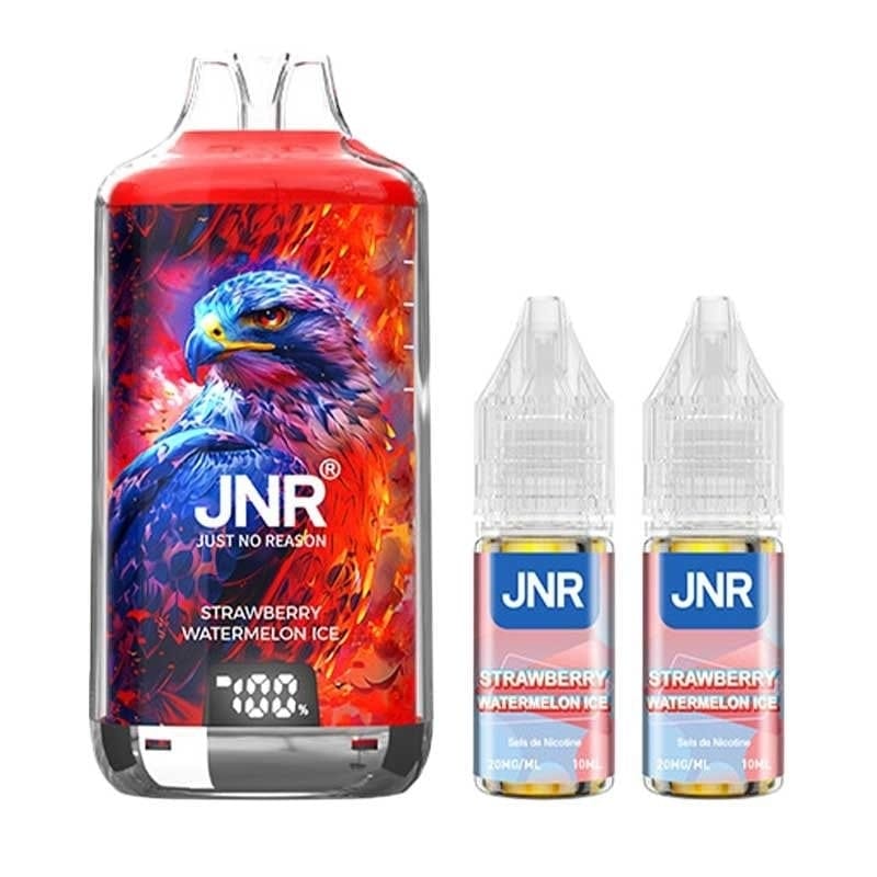 Falcon-X 28000 Puffs 20mg - JNR Strawberry Watermelon (Fraise pastèque)