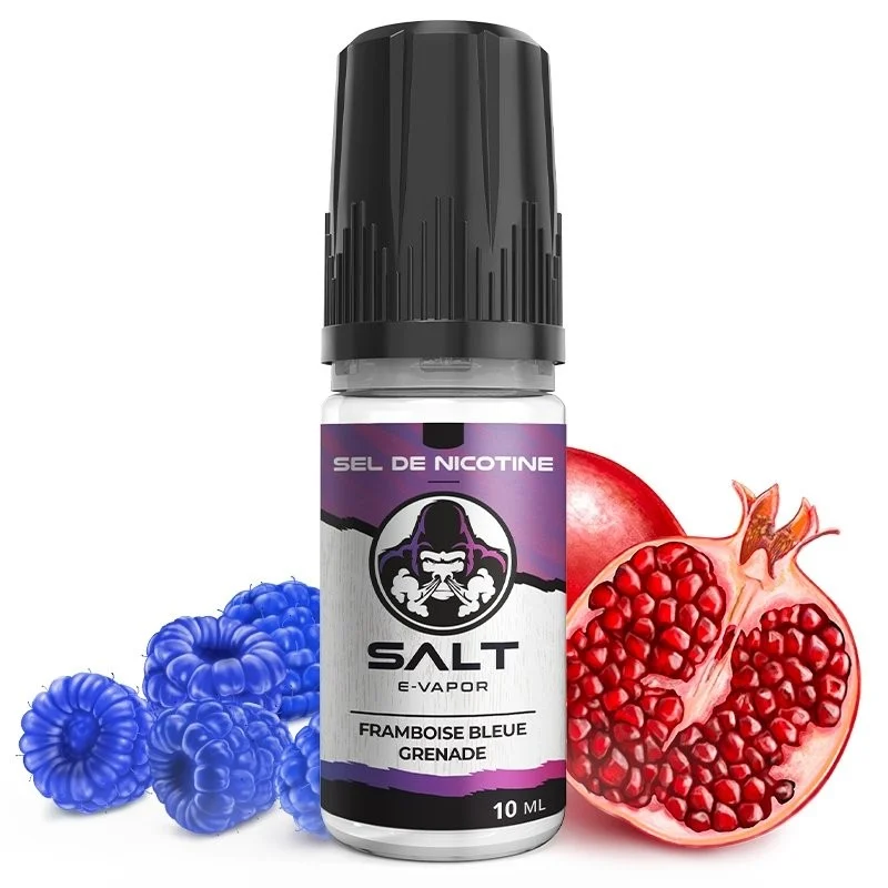 Framboise Bleue Grenade Salt 10 mg - Salt E-Vapor