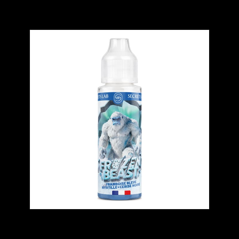 Framboise Bleue Myrtille Cerise Noire 50ml Frozen Beast