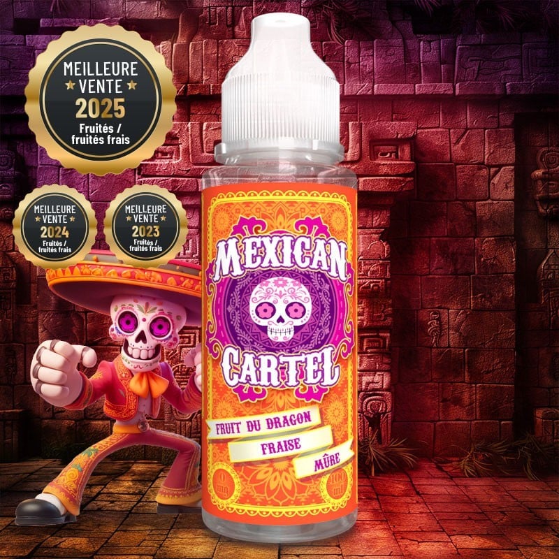 Fruit Du Dragon Fraise Mûre 100ML - Mexican Cartel