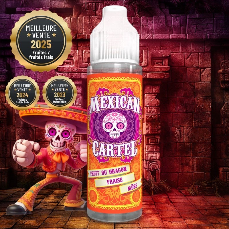 Fruit du Dragon Fraise Mûre 50ML - Mexican Cartel