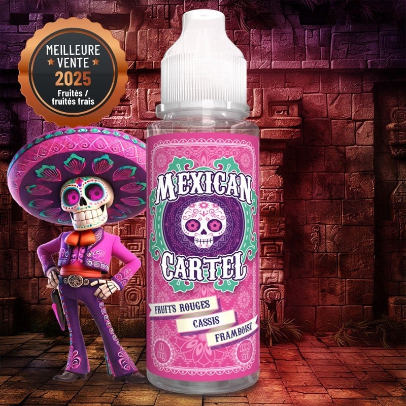 Fruits Rouges Cassis Framboise 100ML - Mexican Cartel