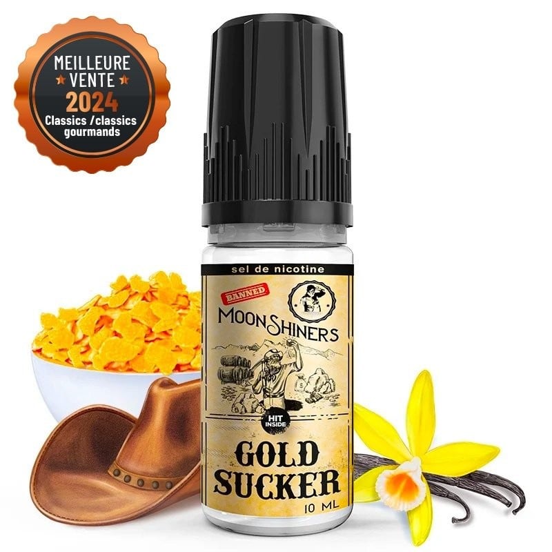 Gold Sucker Salt 10 mg Moonshiners