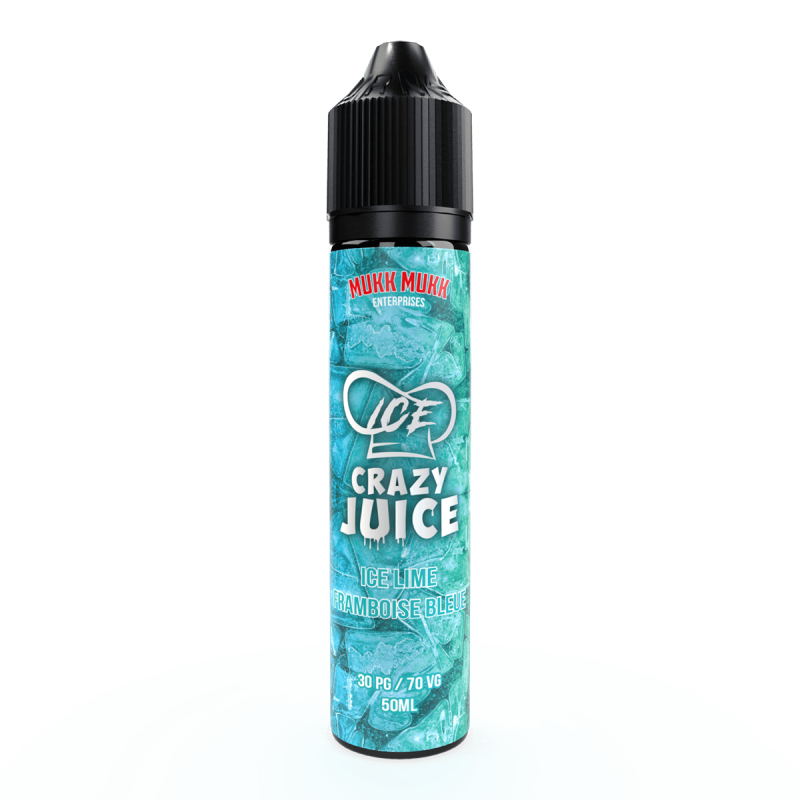 Ice Lime Framboise Bleue 50ml - Mukk Mukk