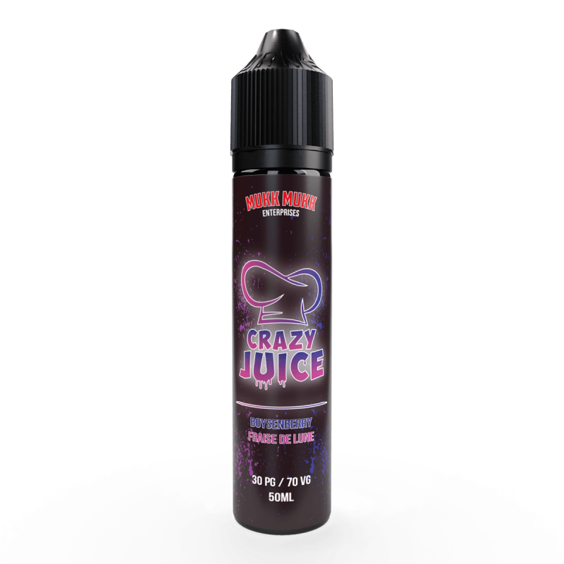 Boysenberry & Fraises de lune Crazy Juice 50 ml