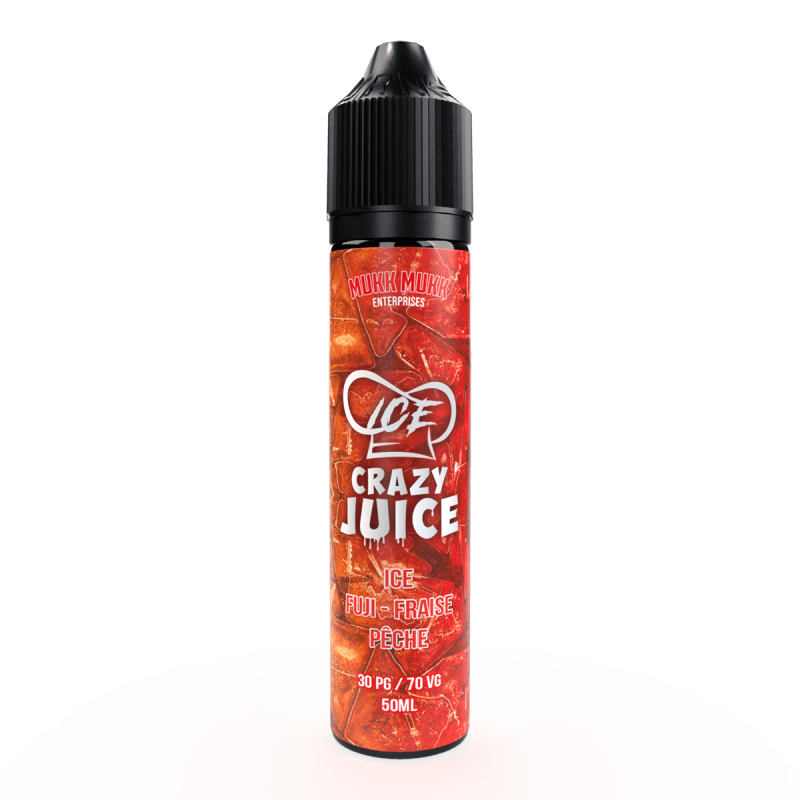 Ice Fuji Fraise Pêche Crazy Juice