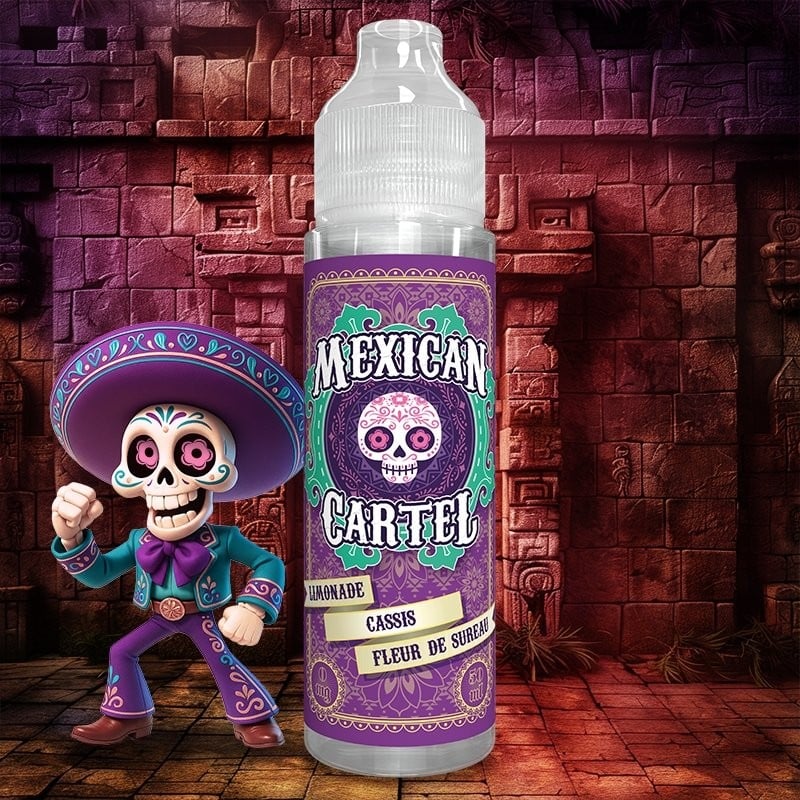 Limonade Cassis Fleur de Sureau 50ML - Mexican Cartel