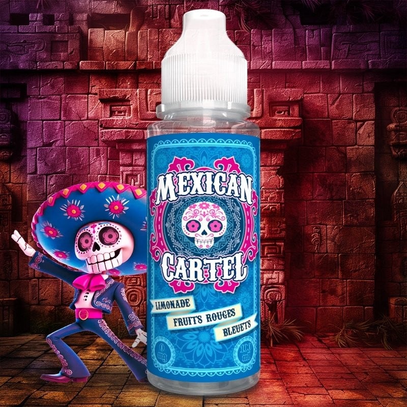 Limonade Fruits Rouges Bleuets 100ML - Mexican Cartel
