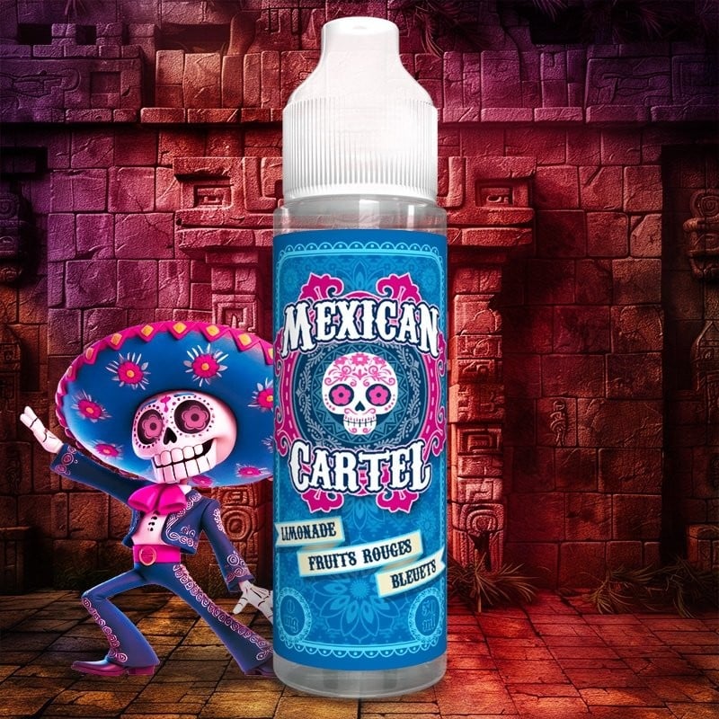Limonade Fruits Rouges Bleuets 50ML - Mexican Cartel