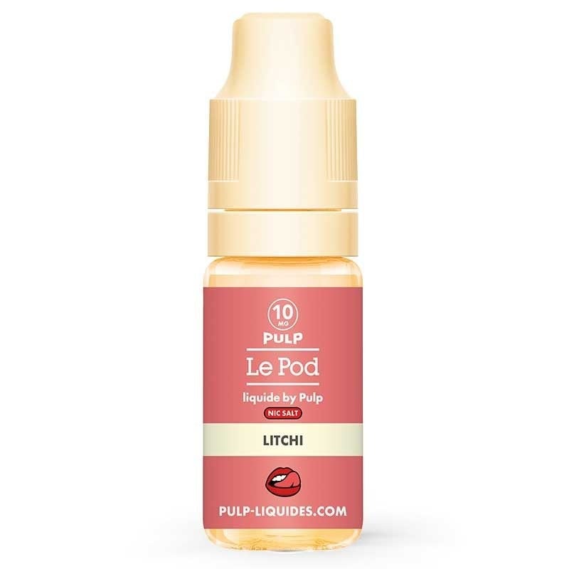 Litchi Salt Le Pod liquide 10 mg by PULP