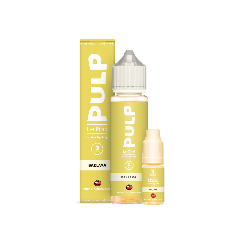 Pack 60mL Baklava Le Pod 3 mg