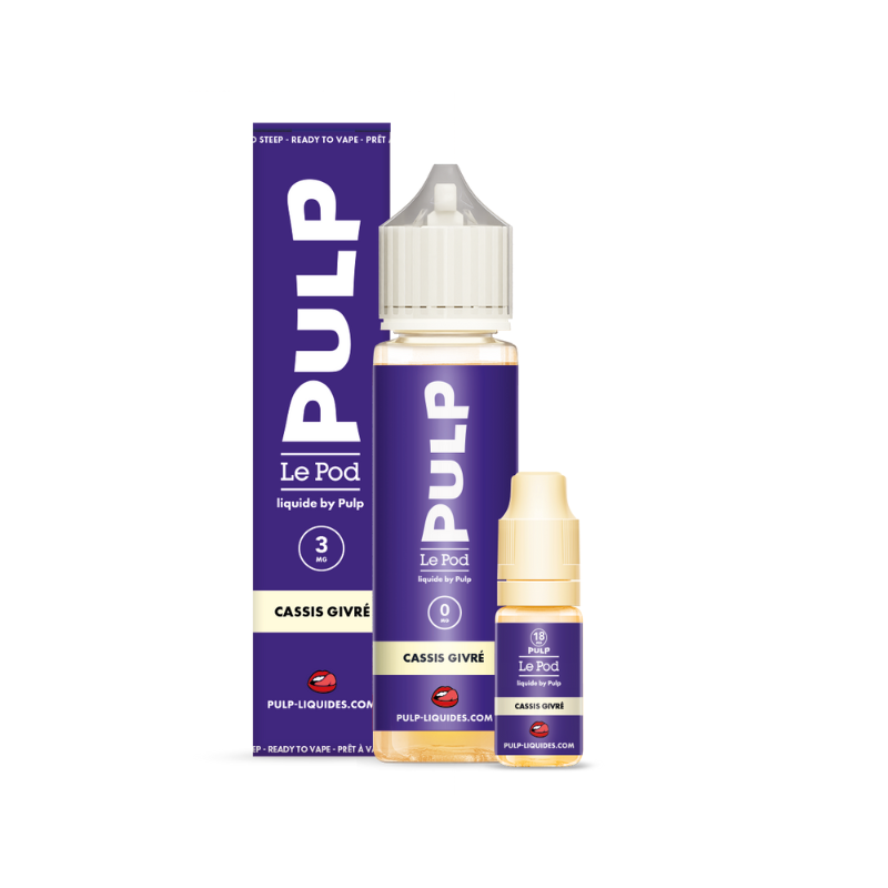 Pack Cassis Givré Le Pod 3 mg