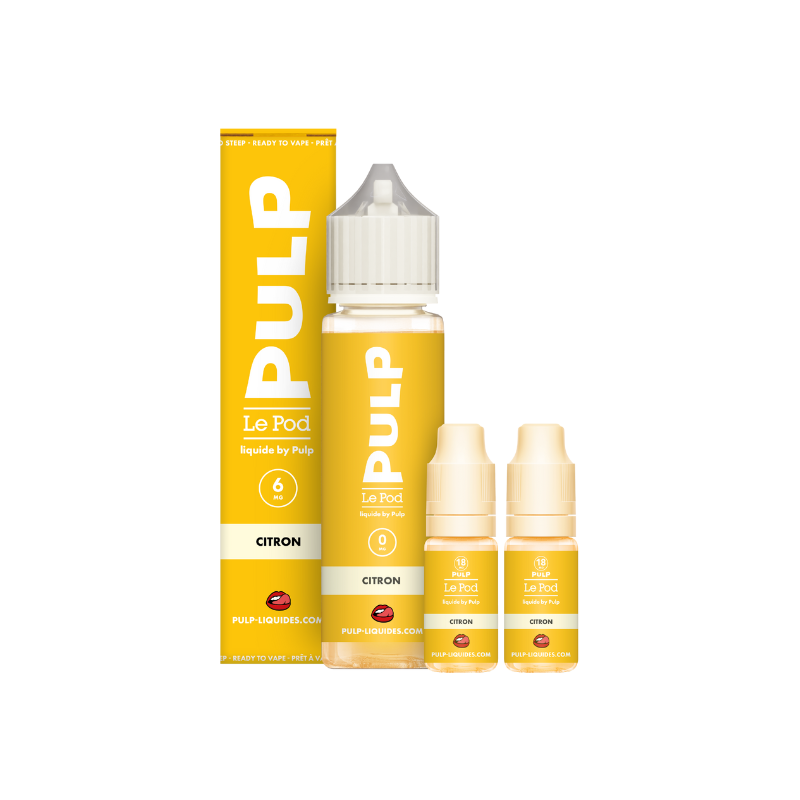Pack Citron Le Pod 6 mg