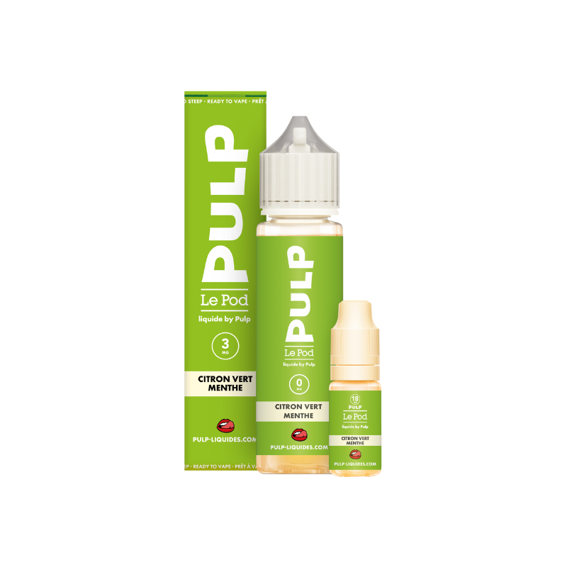 Pack Citron Vert Menthe Le Pod 3 mg