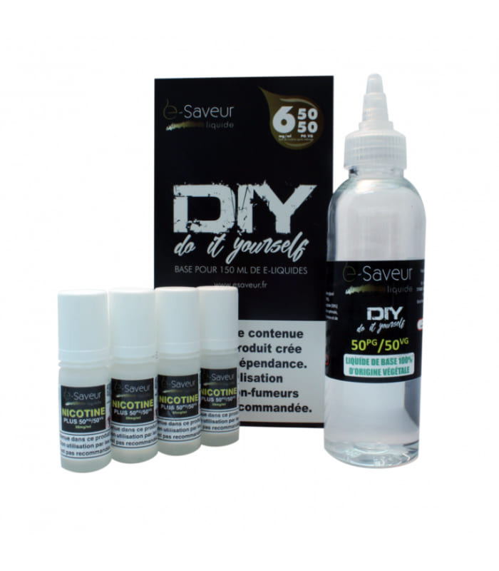 Pack DIY 6MG 150ML 50/50 de E-Saveur