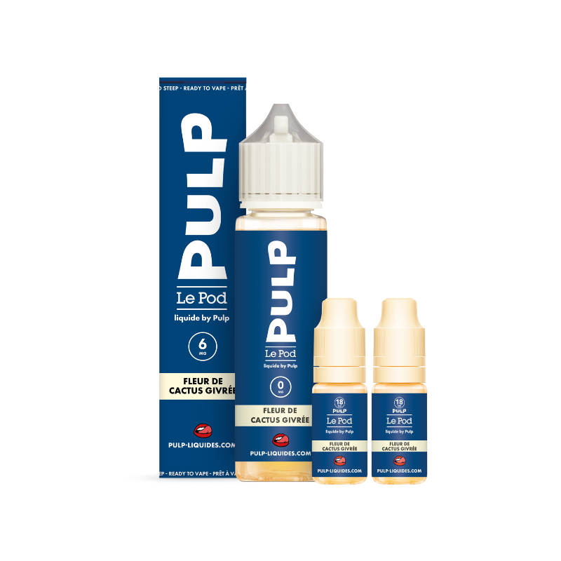Pack Fleur de Cactus Givrée Le Pod 6 mg