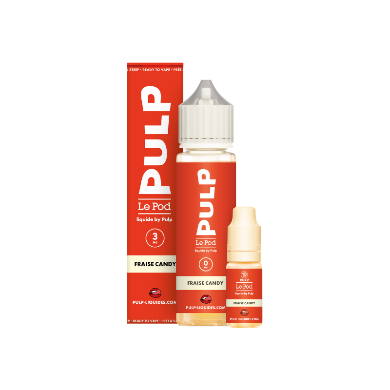 Pack Fraise Candy Le Pod 3 mg
