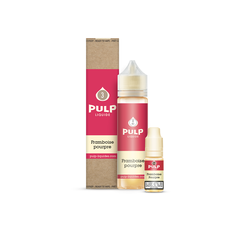 Pack Framboise Pourpre PULP  3 mg