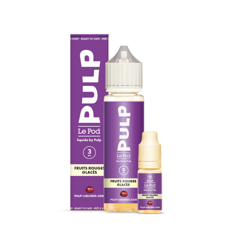 Pack Fruits Rouges Glacés Le Pod 3 mg
