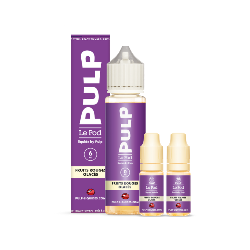 Pack Fruits Rouges Glacés Le Pod 6 mg