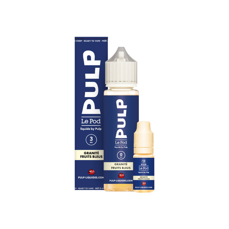 Pack Granité Fruits Bleus Le Pod 3 mg