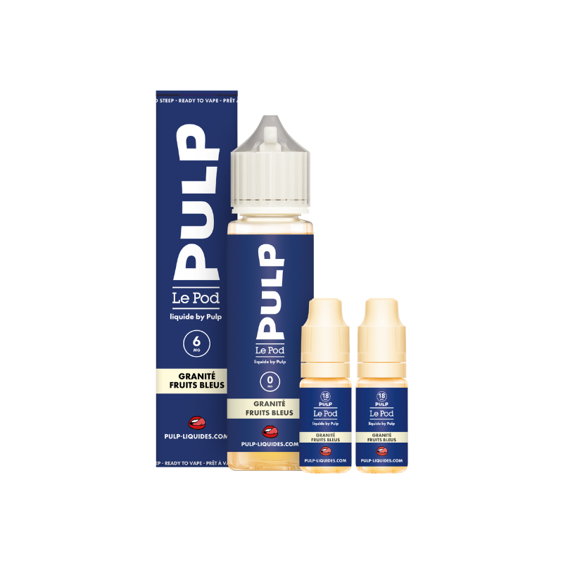 Pack Granité Fruits Bleus Le Pod 6 mg