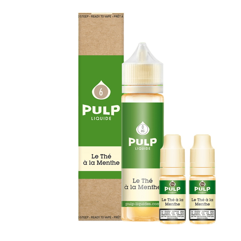 Pack Le Thé à la Menthe PULP 6 mg