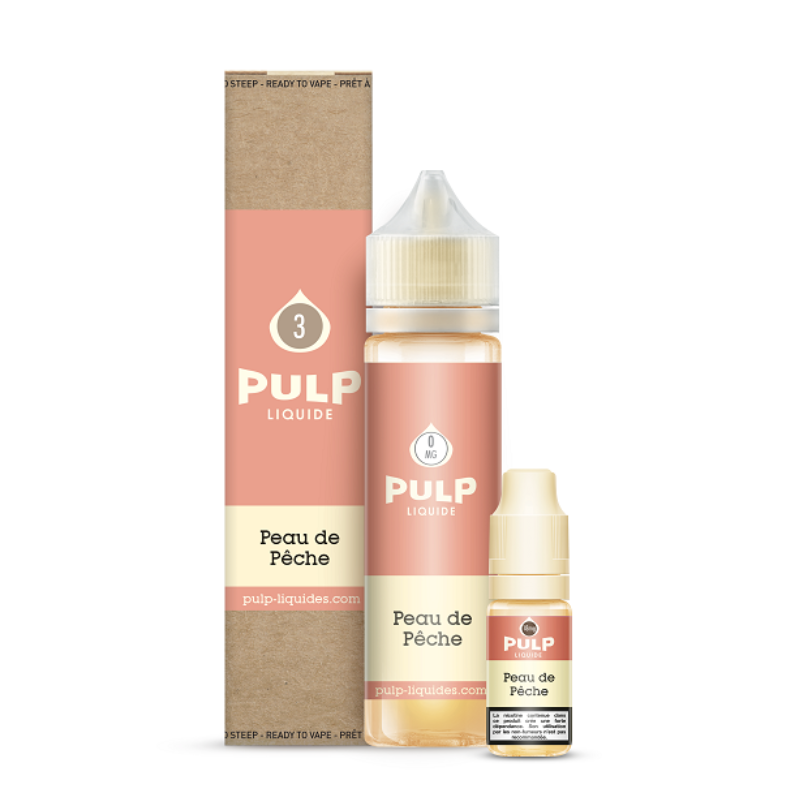 Pack Peau de Pêche PULP 3 mg