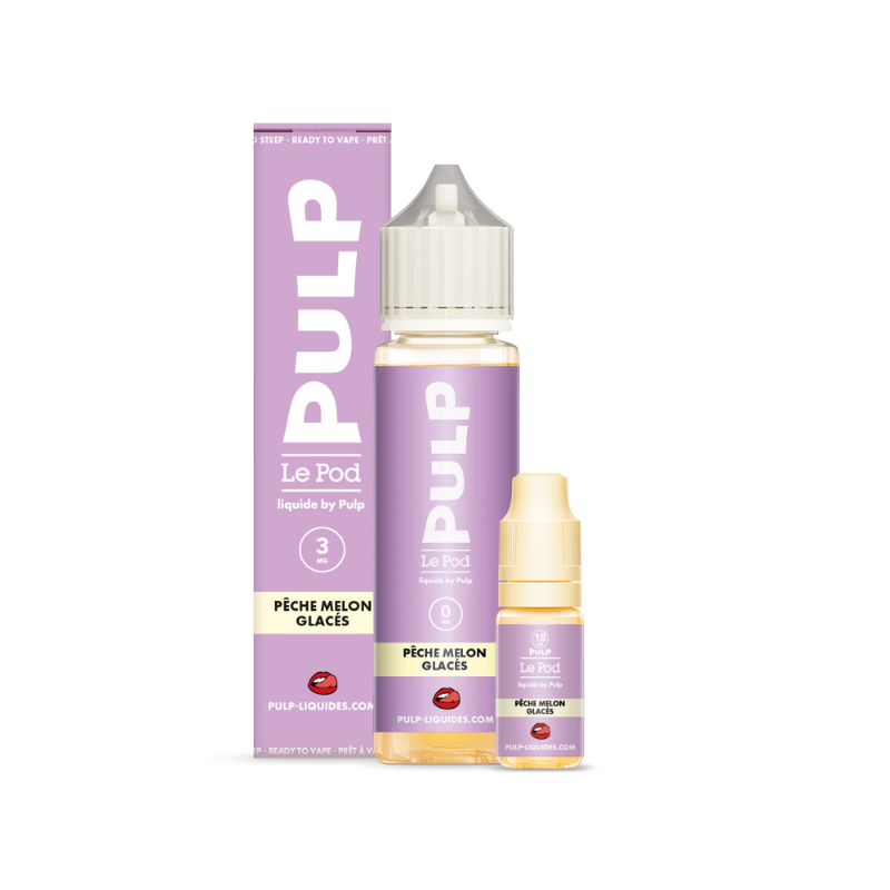 Pack Pêche Melon Glacés Le Pod 3 mg