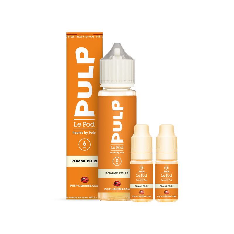 Pack Pomme Poire Le Pod 6 mg