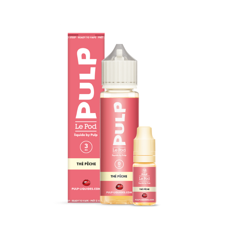 Pack Thé Pêche Le Pod 3mg