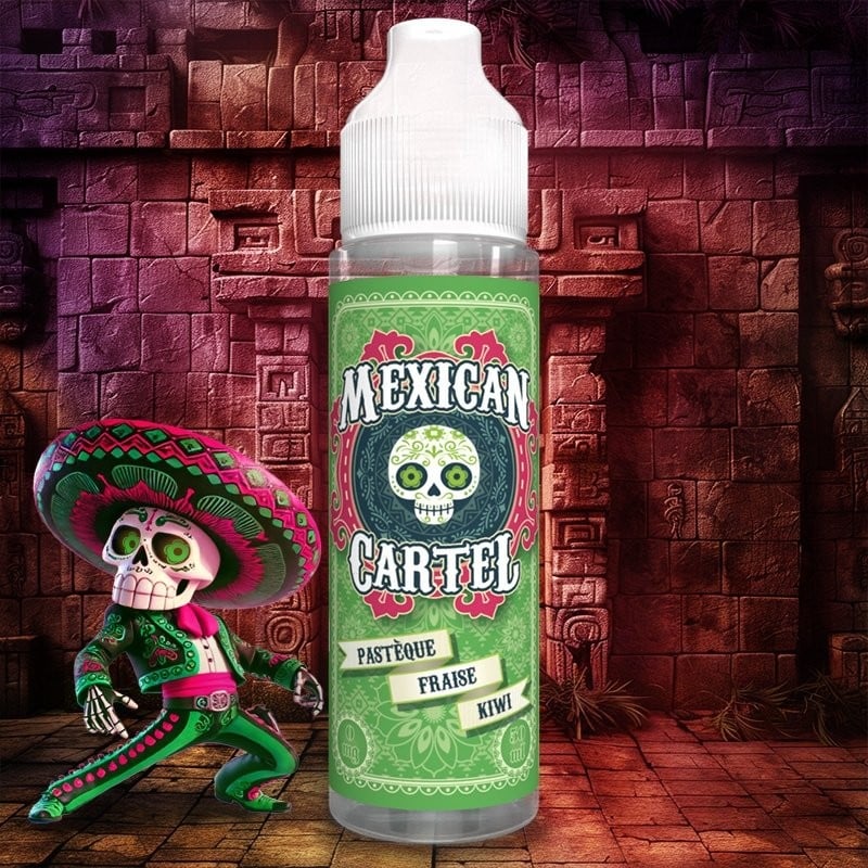 Pastèque Fraise Kiwi 50ML - Mexican Cartel