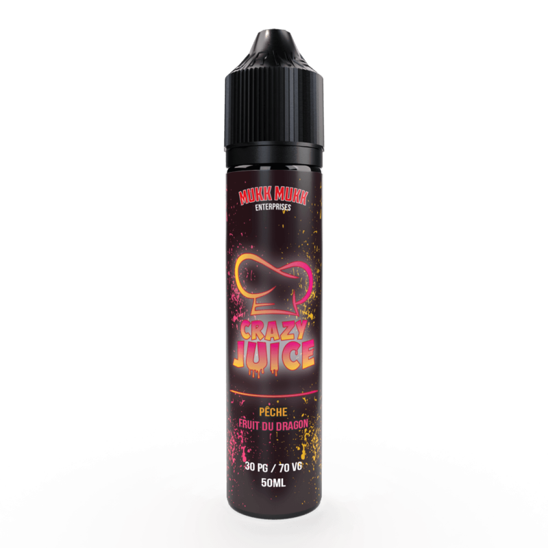 PECHE FRUIT DU DRAGON Crazy Juice 50 ml
