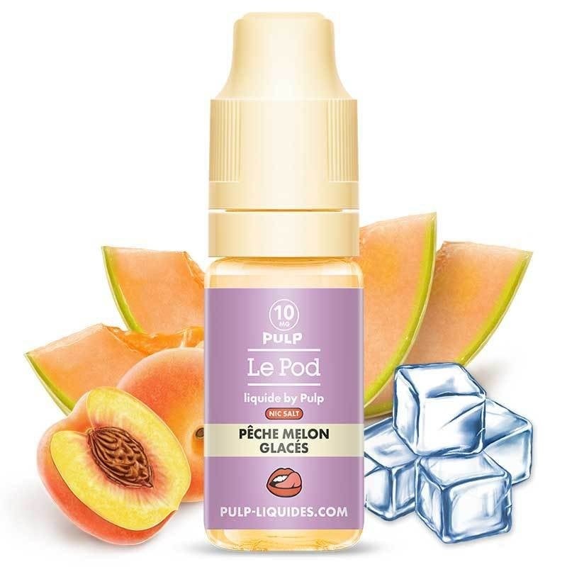 Pêche Melon Glacés Salt Le Pod 10 mg