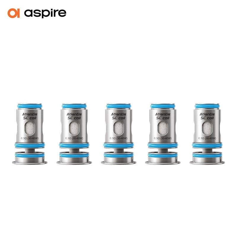 Résistances atlatis SE Aspire (X5) 0.3 Ohm