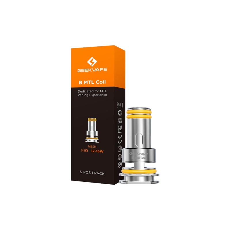 RÉSISTANCES B MTL GEEKVAPE (X5) 0.8 ohm