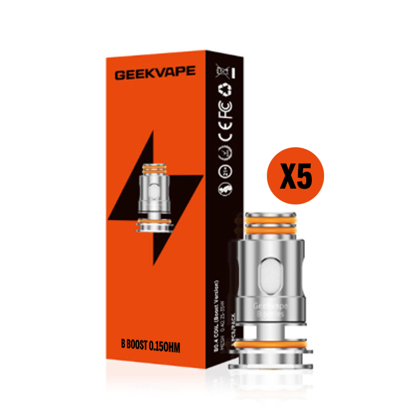 RÉSISTANCES B V2 GEEKVAPE (X5) 0.15