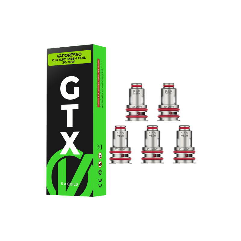 Résistances GTX 2 Vaporesso (X5) GTX-2 0.6 ohm