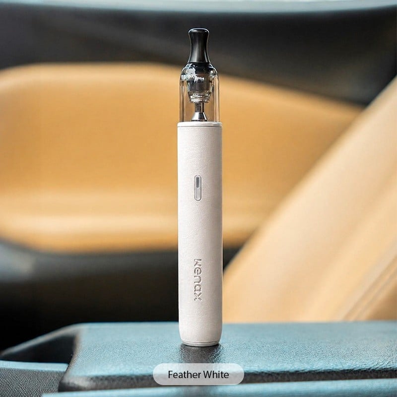 Wenax M2 Leather Edition GeekVape Feather White