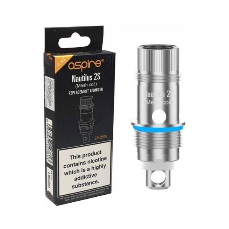 Résistances Nautilus Aspire (X5) Mesh 0.3 ohms